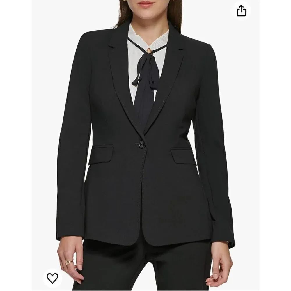 DKNY Women's Soft Casual Everyday Stretchy Jacket